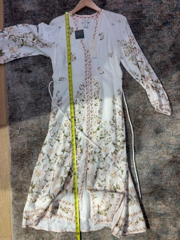 Floral Calypso Dress NWT\. Linen, s