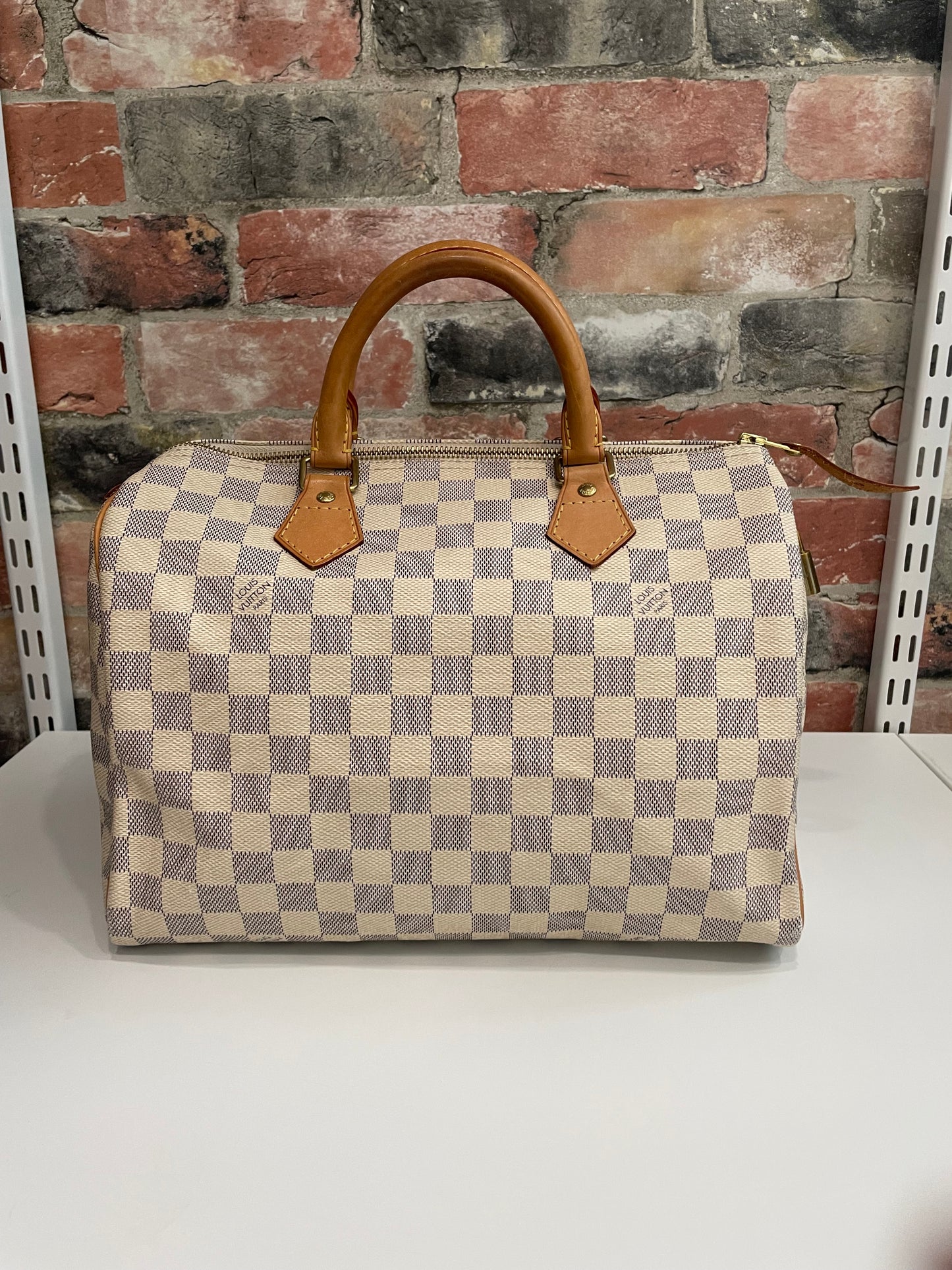 Damier Azur Louis Vuitton Handbag France 2021, 30