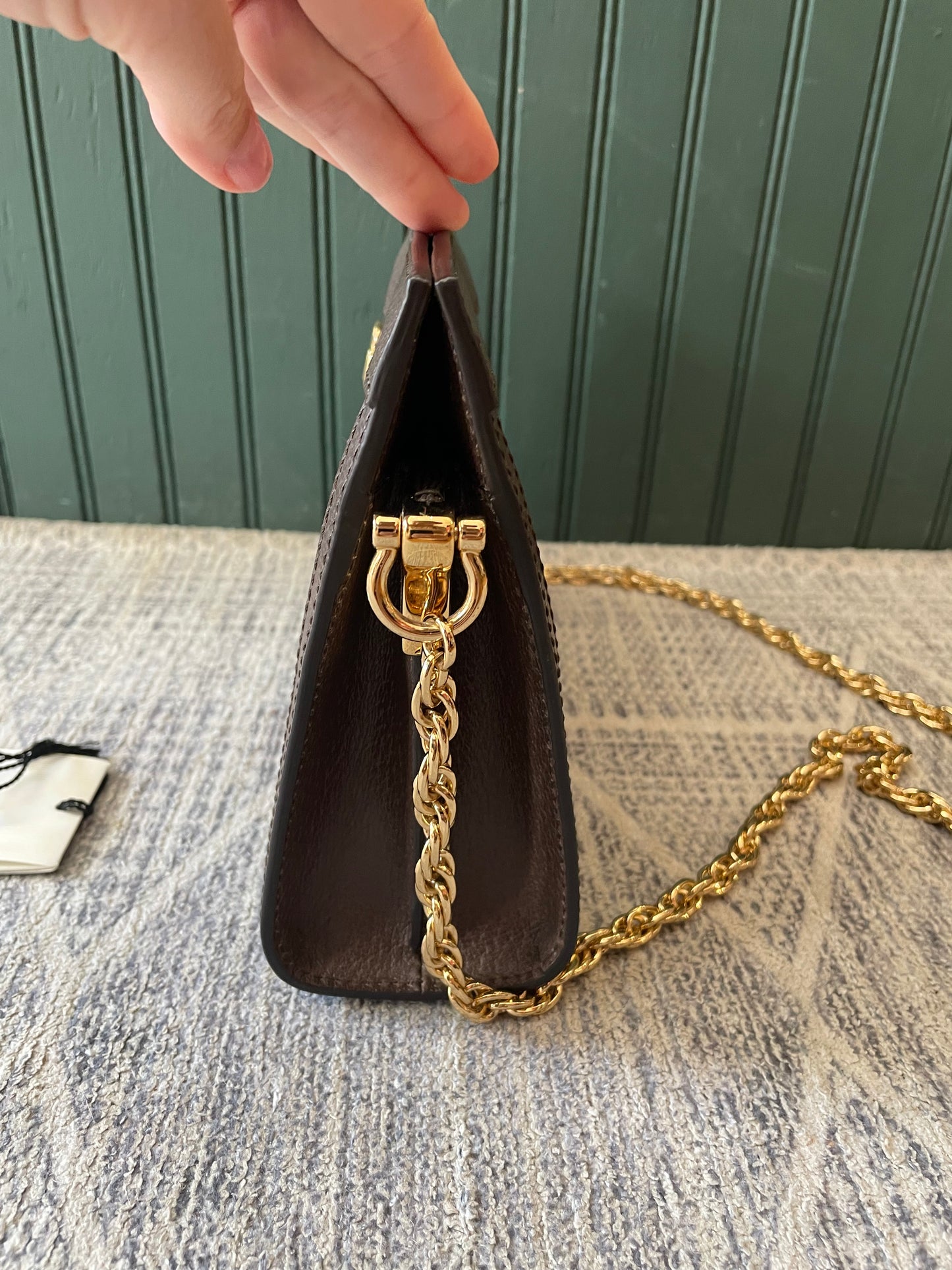 Signature Monogram Gucci Handbag Ophidia Small GG Supreme - Excellent Condition