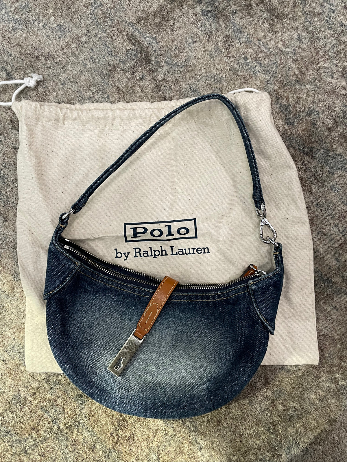 Denim Polo Ralp Lauren Purse Mini Shoulder