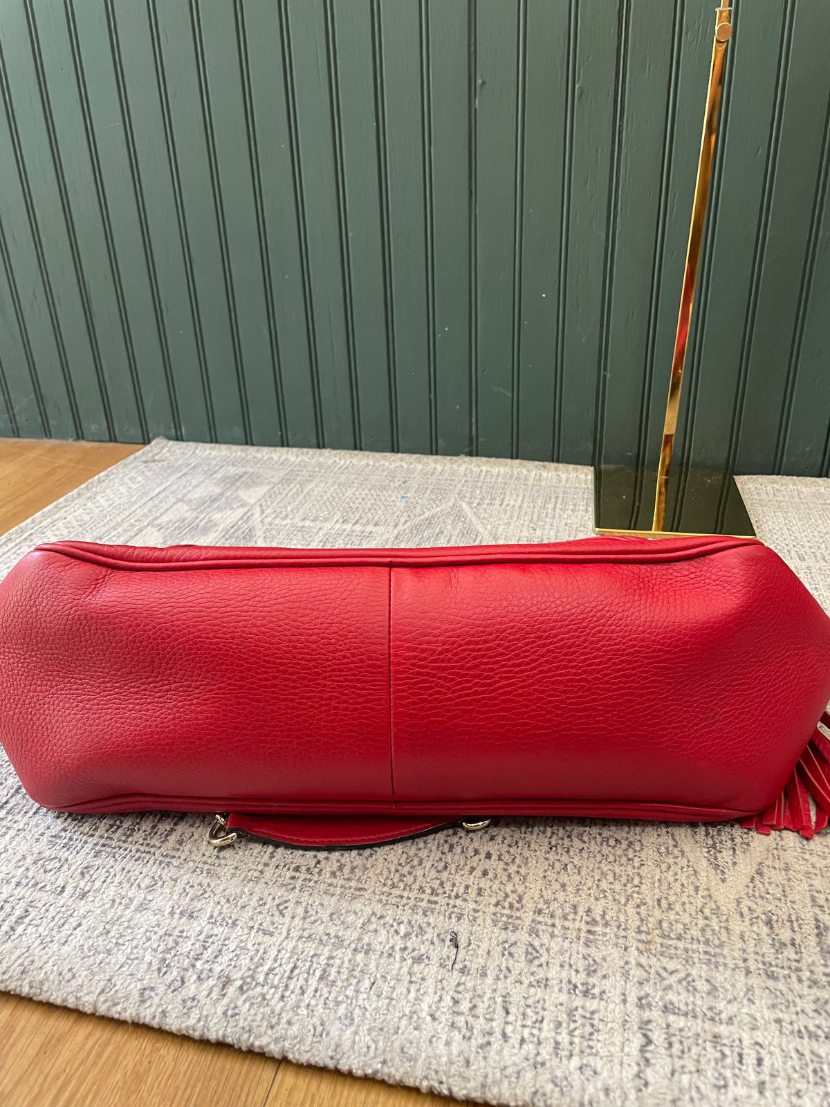 Red Gucci Handbag Soho Chain should Bag VGUC