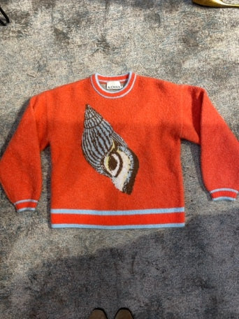 Orange, Shell ALÉMAIS Sweater Sea Star Shell - excellent condition, S
