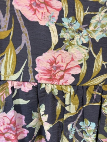 Grey Chelsea 28 Dress NWT Longsleeve Mulit Floral, XL