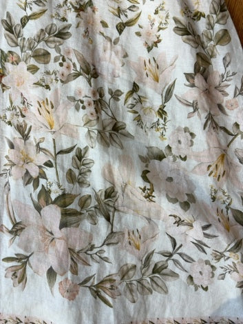 Floral  Calypso Dress NWT\. Linen, s