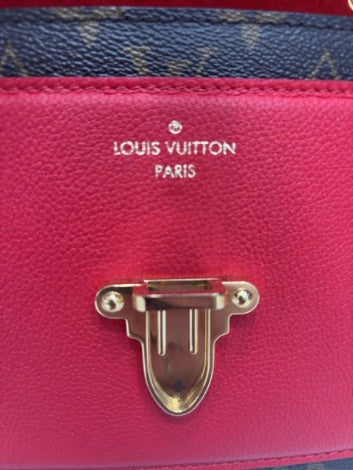 Monogram/Red Louis Vuitton Handbag Victoire Spain 2018