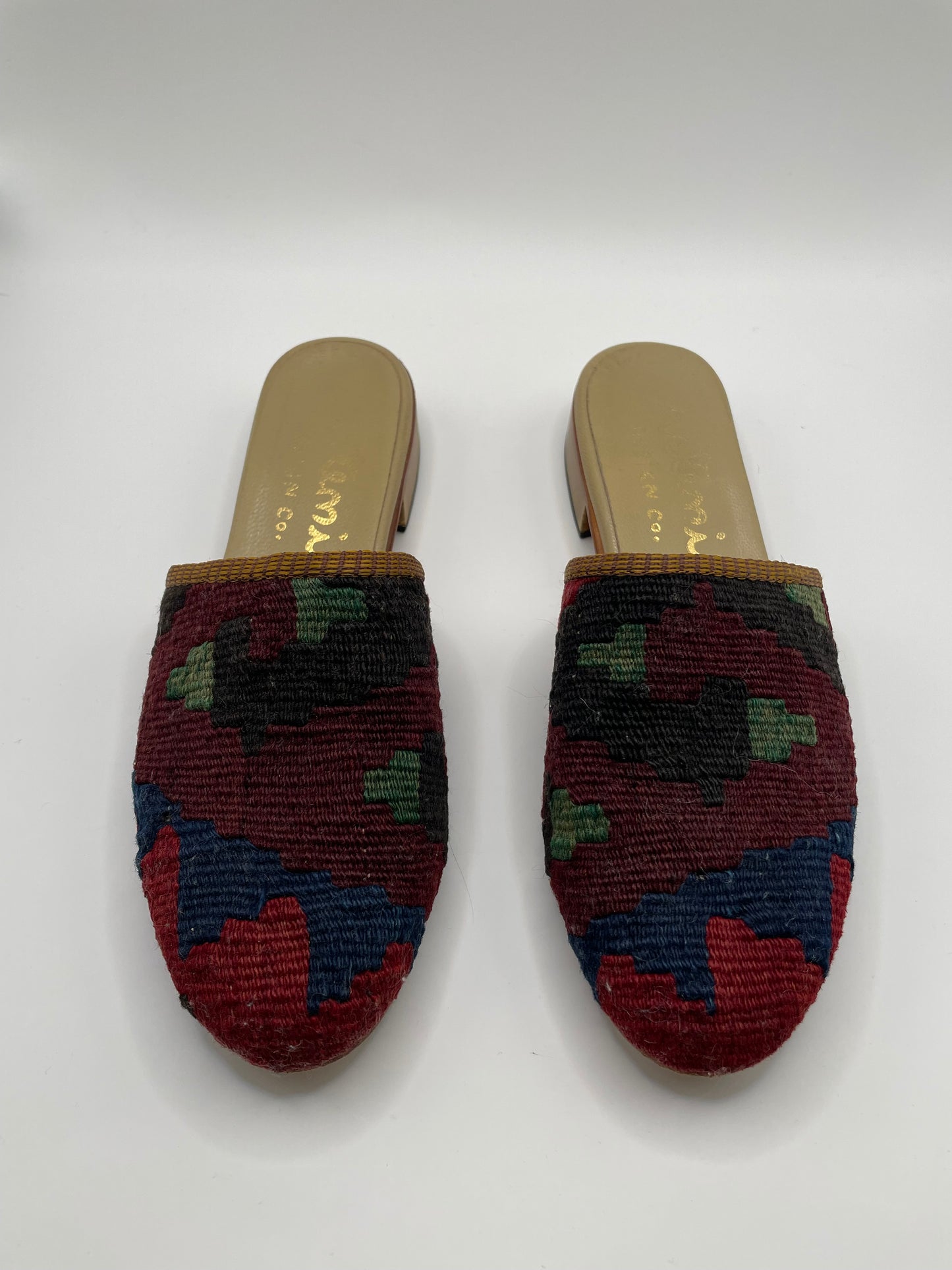Maroon, Kilim Artemis  Mule , 8