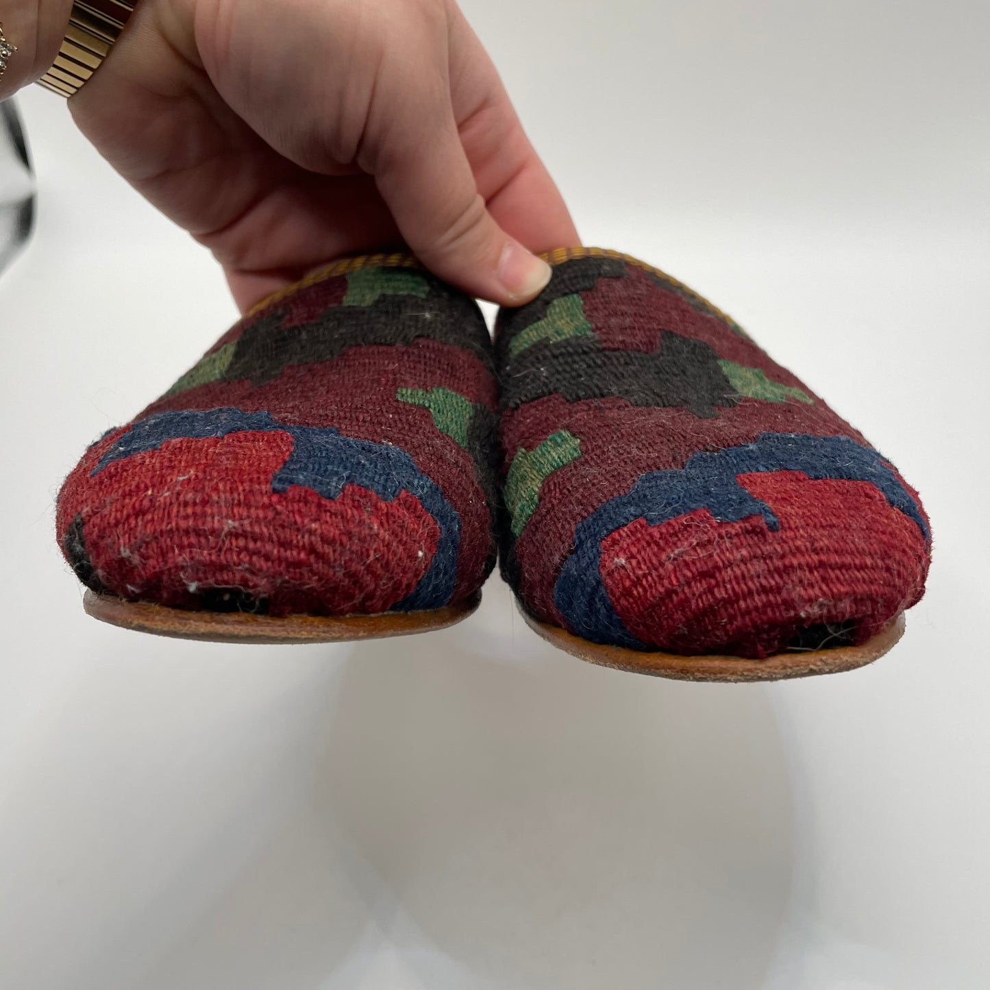 Maroon, Kilim Artemis  Mule , 8