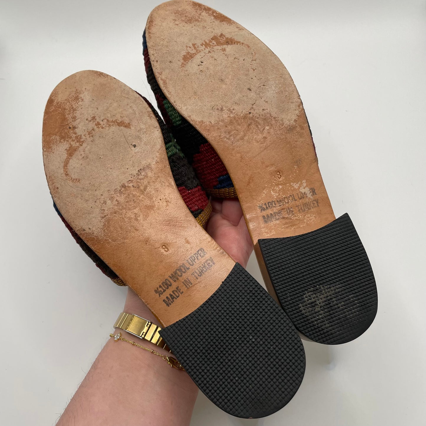 Maroon, Kilim Artemis  Mule , 8
