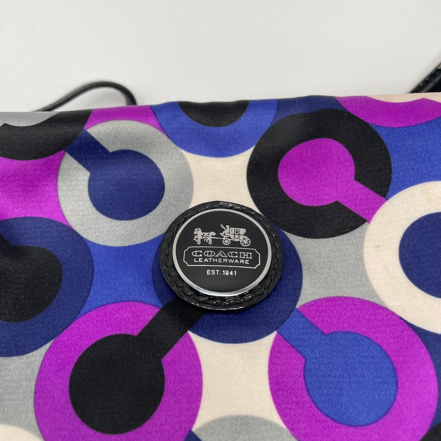 Purple/blue/Grey  coach  Handbag Mini Alex soho