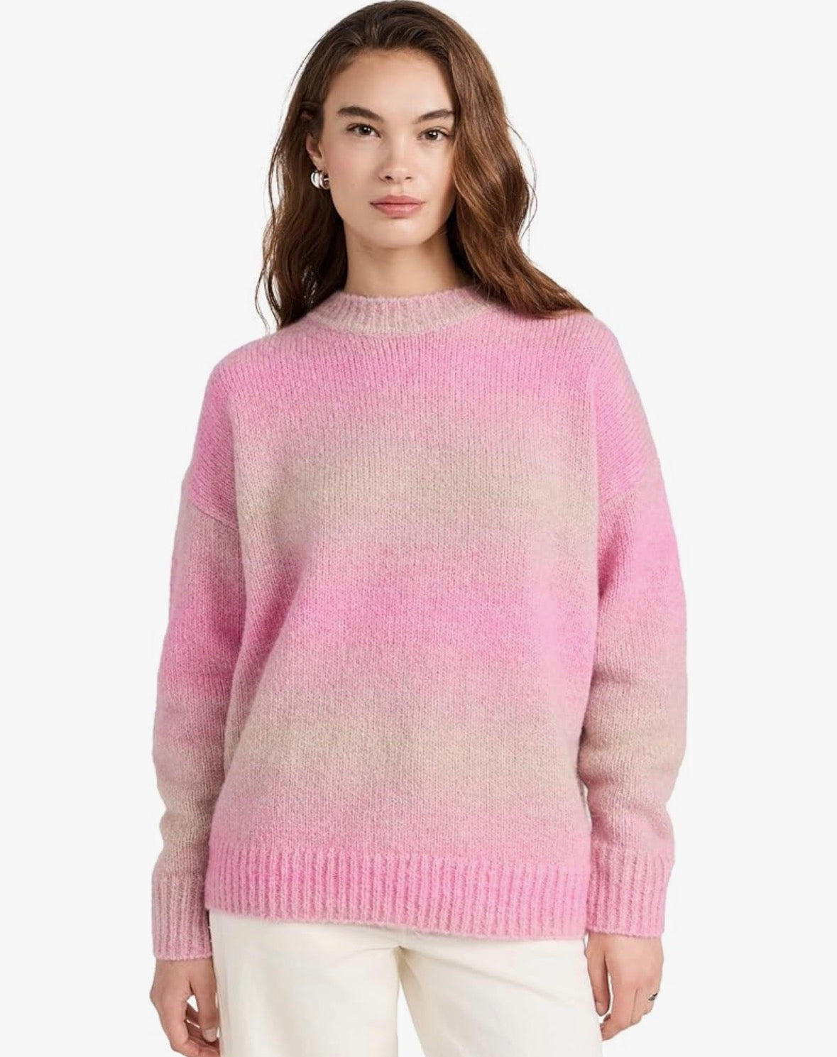 Tan pink ombre Rag & bone Sweater , L