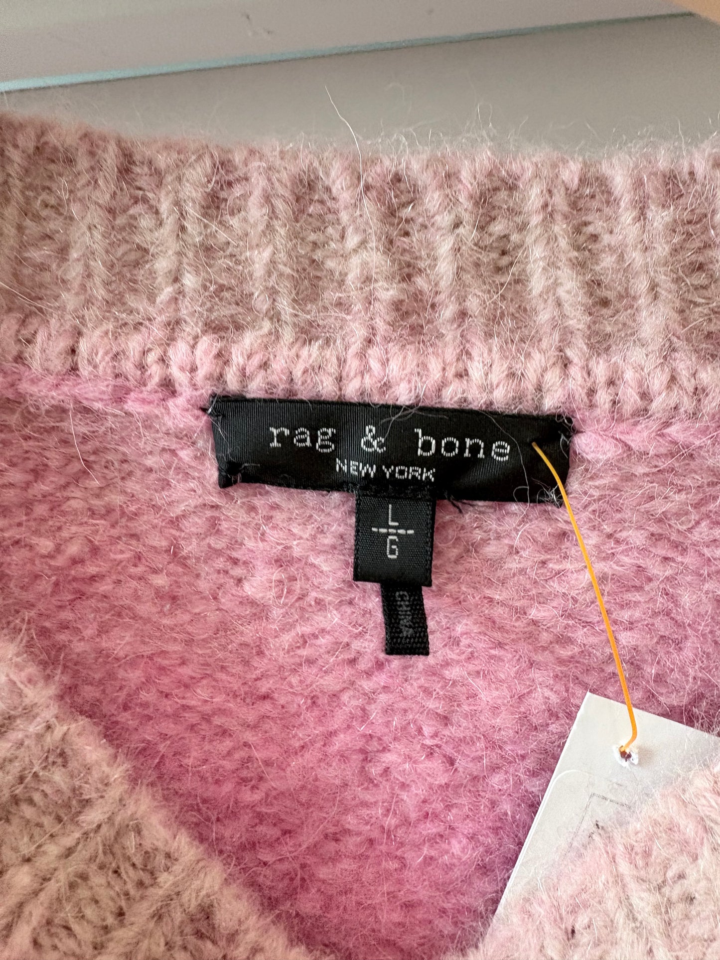 Tan pink ombre Rag & bone Sweater , L