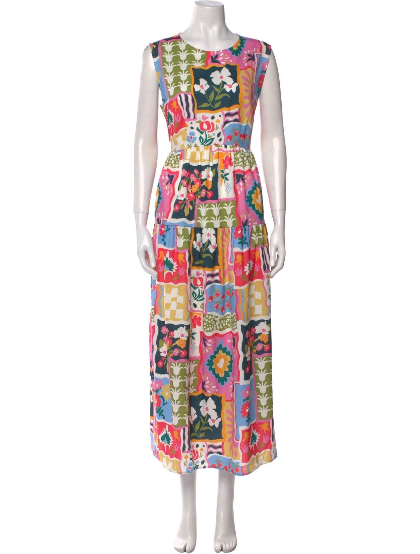 Multi  Crosby  Dress Arlo Press, Patch print  rt $298, L