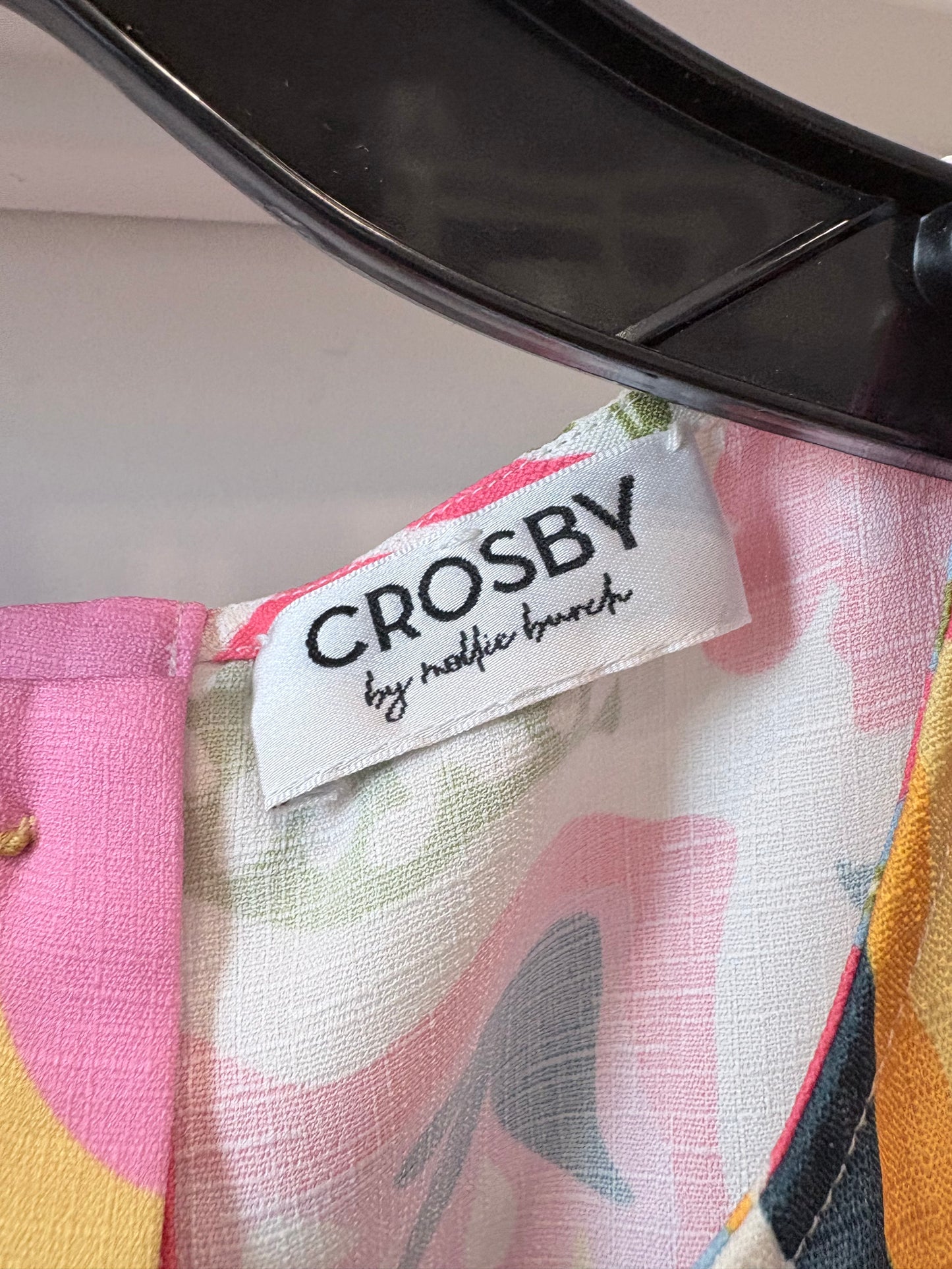 Multi  Crosby  Dress Arlo Press, Patch print  rt $298, L