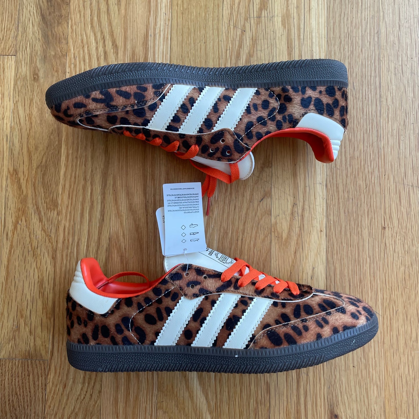 Cheetah Adidas Sneakera Cheetah print samba, 10.5/42