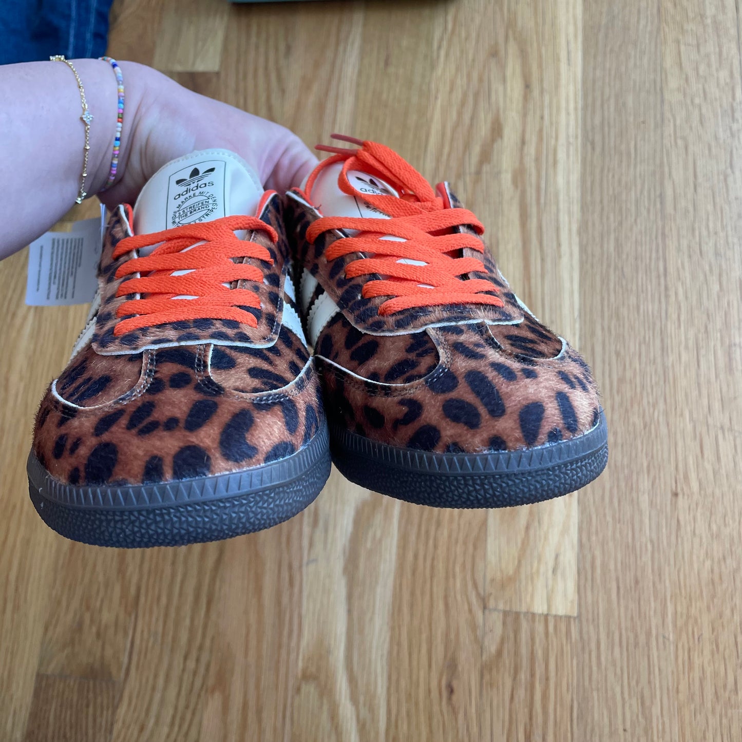 Cheetah Adidas Sneakera Cheetah print samba, 10.5/42
