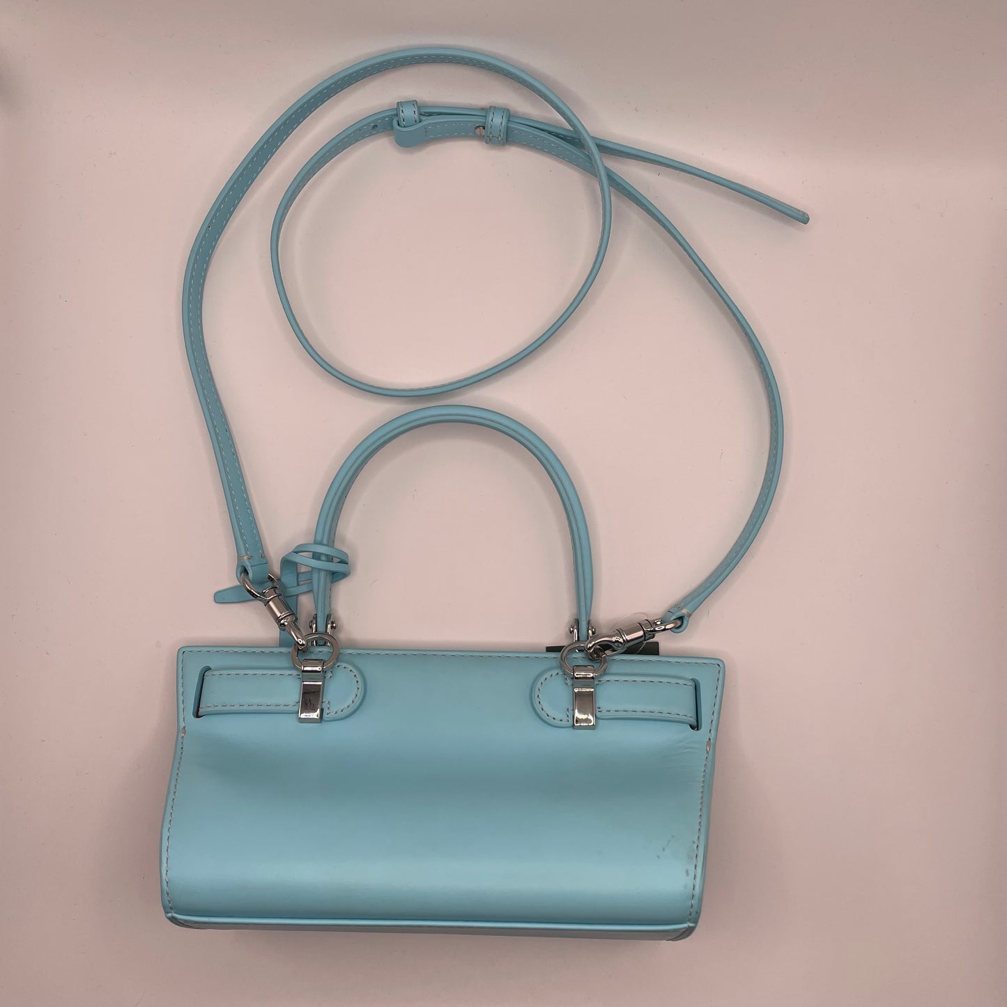 Powder Blue Tory Burch Handbag Petite Radziwill