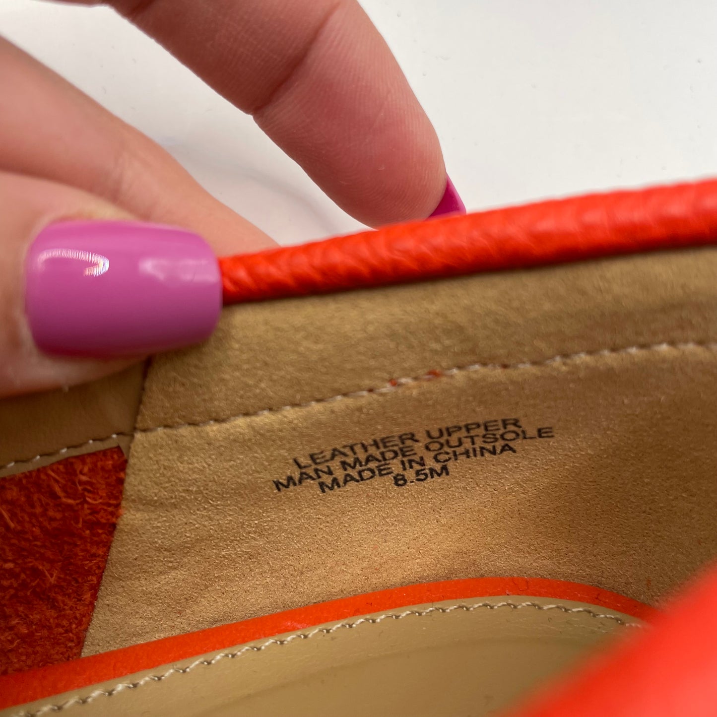 Coral Talbots Penny Loafer Gold on Bows, 8.5