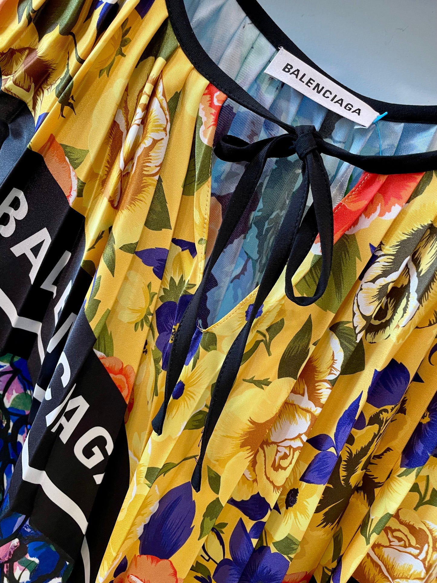 Multi Balenciaga Dress NWT Resort 2019 Foulard Collection, S