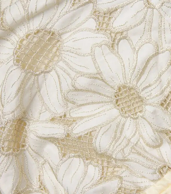 Cream/Gold Lace  Sandro   Dress MSRP $520 , S