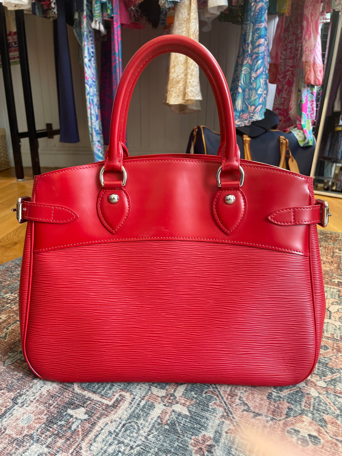 Red Epi  Louis Vuitton  Handbag "Passy" PM Jan 2006