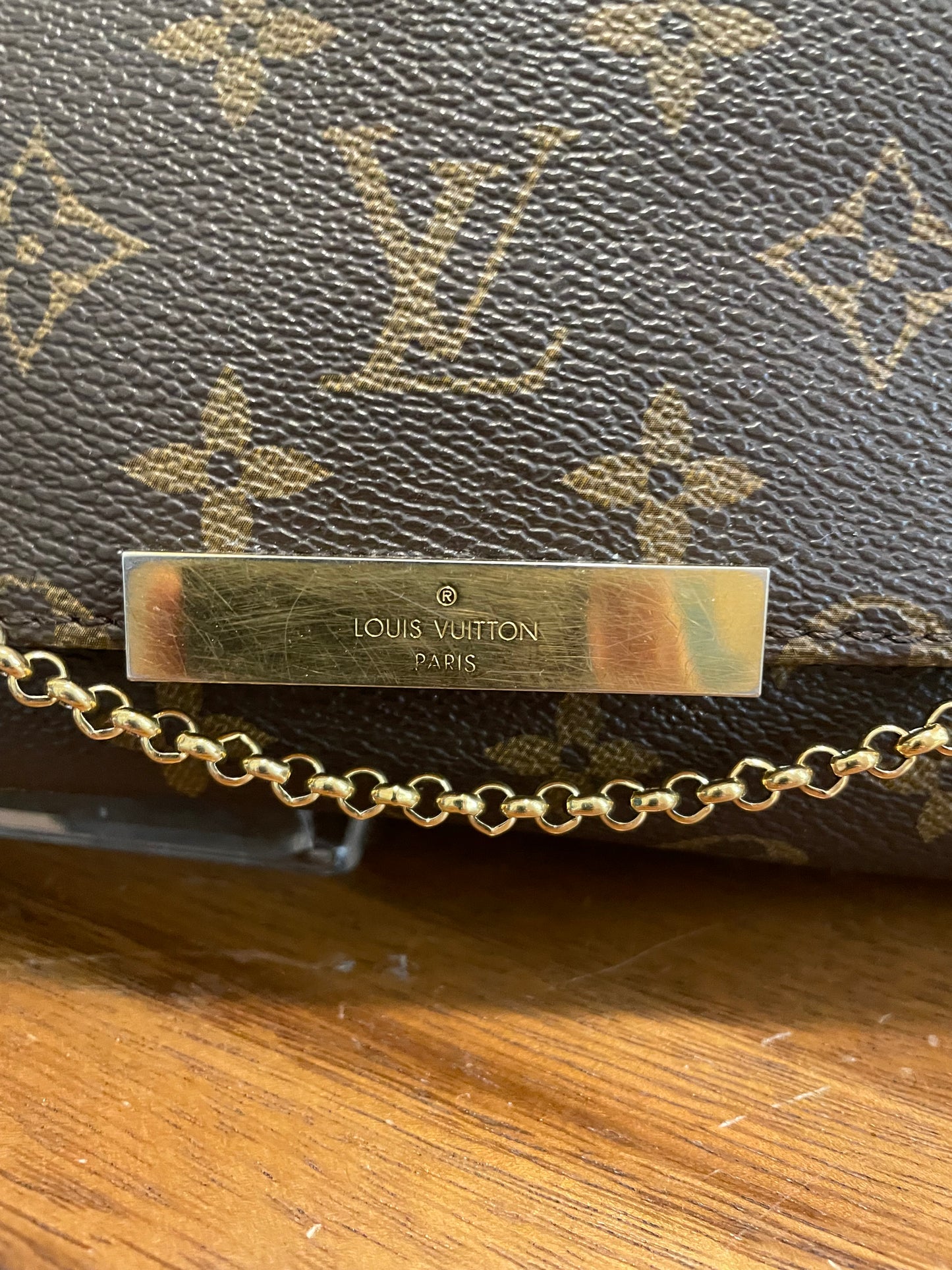 Signature Monogram Louis Vuitton Cross body bag Favorite 2015 - NO BOX OR BAG