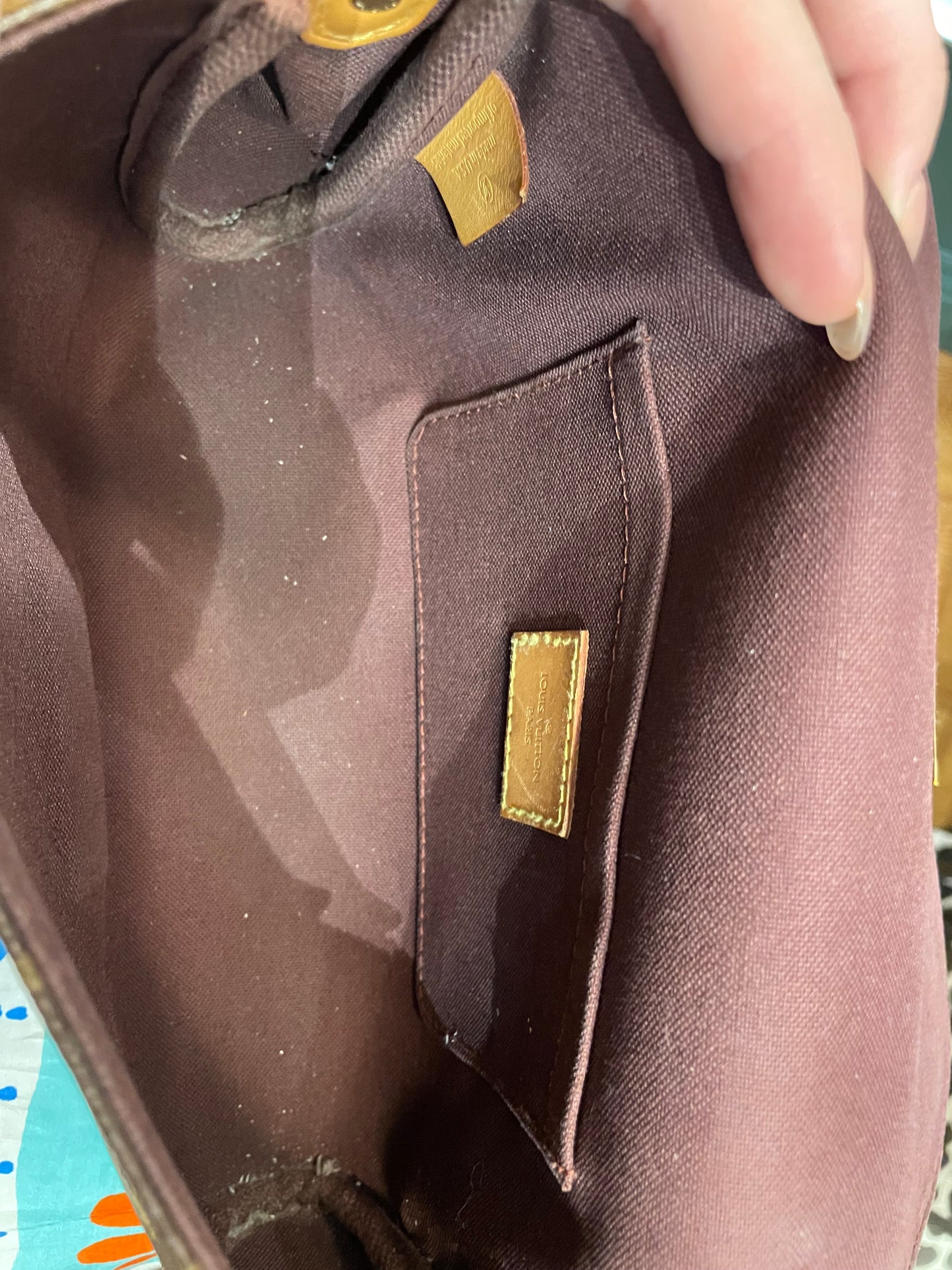 Signature Monogram Louis Vuitton Cross body bag Favorite 2015 - NO BOX OR BAG