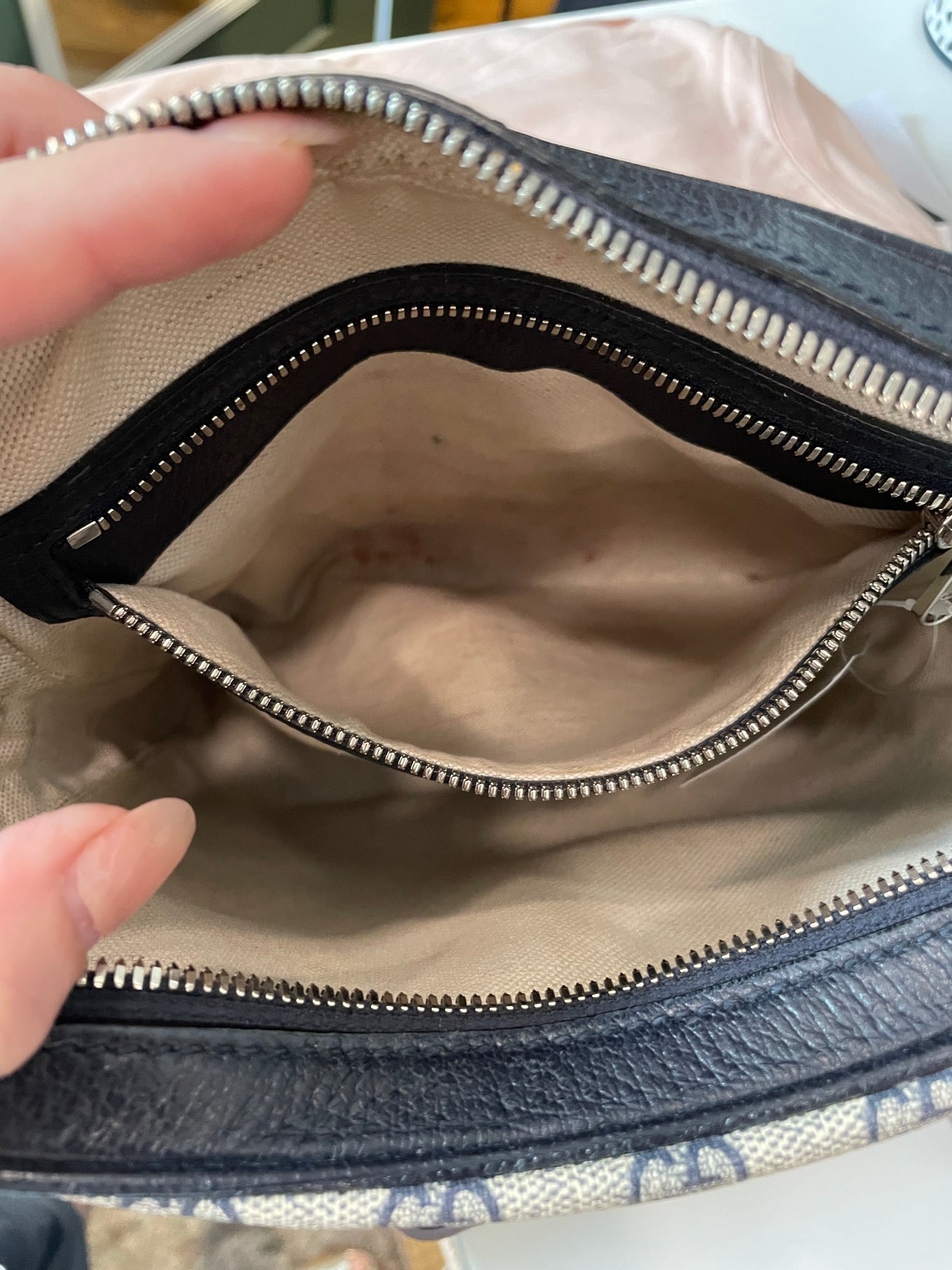 Blue/Red monogram  Gucci  Messenger bag Ophidia GG Messenger