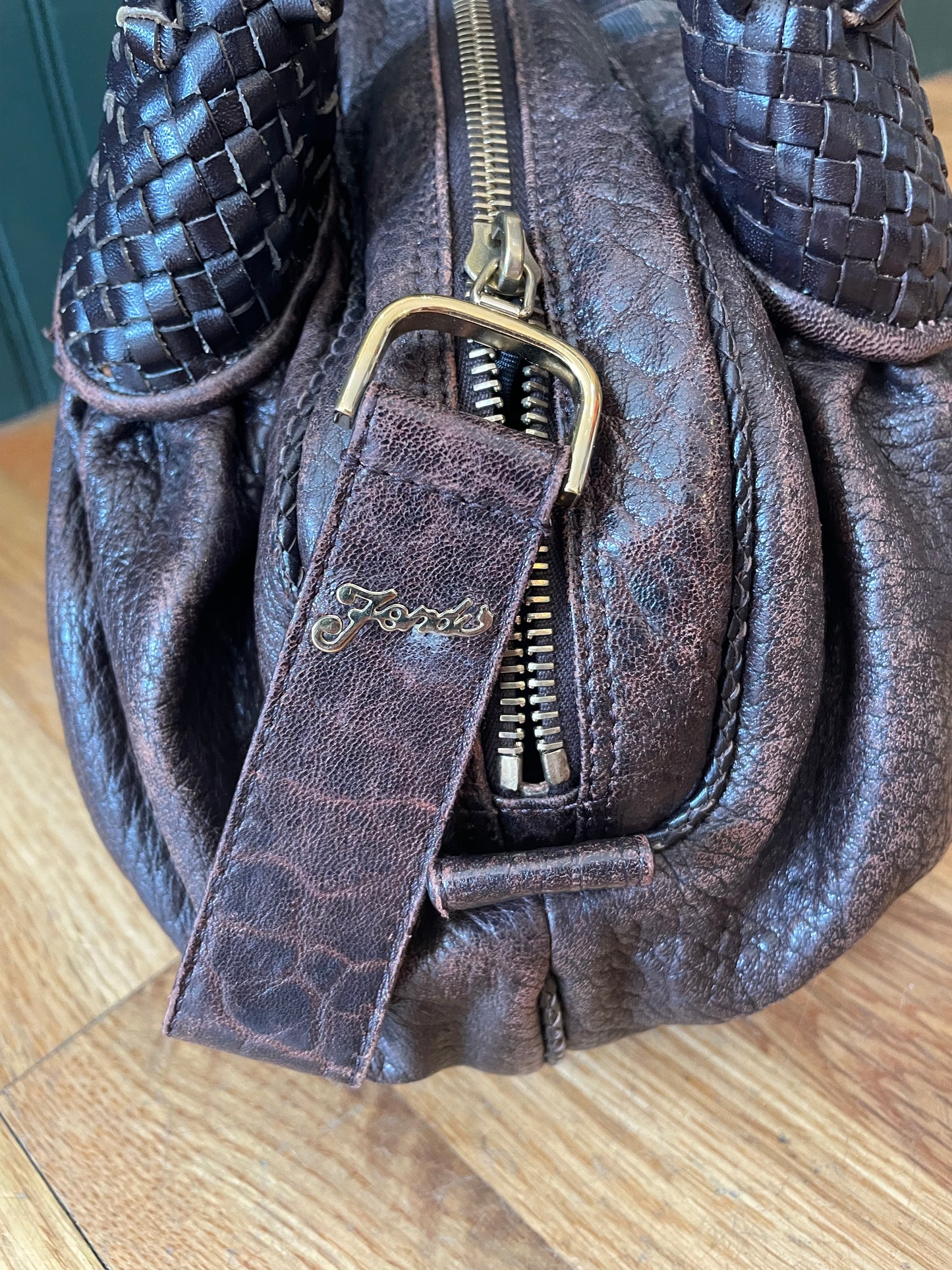 Zucca logo  Fendi  Handbag Spy FF- Good condition, shows wear