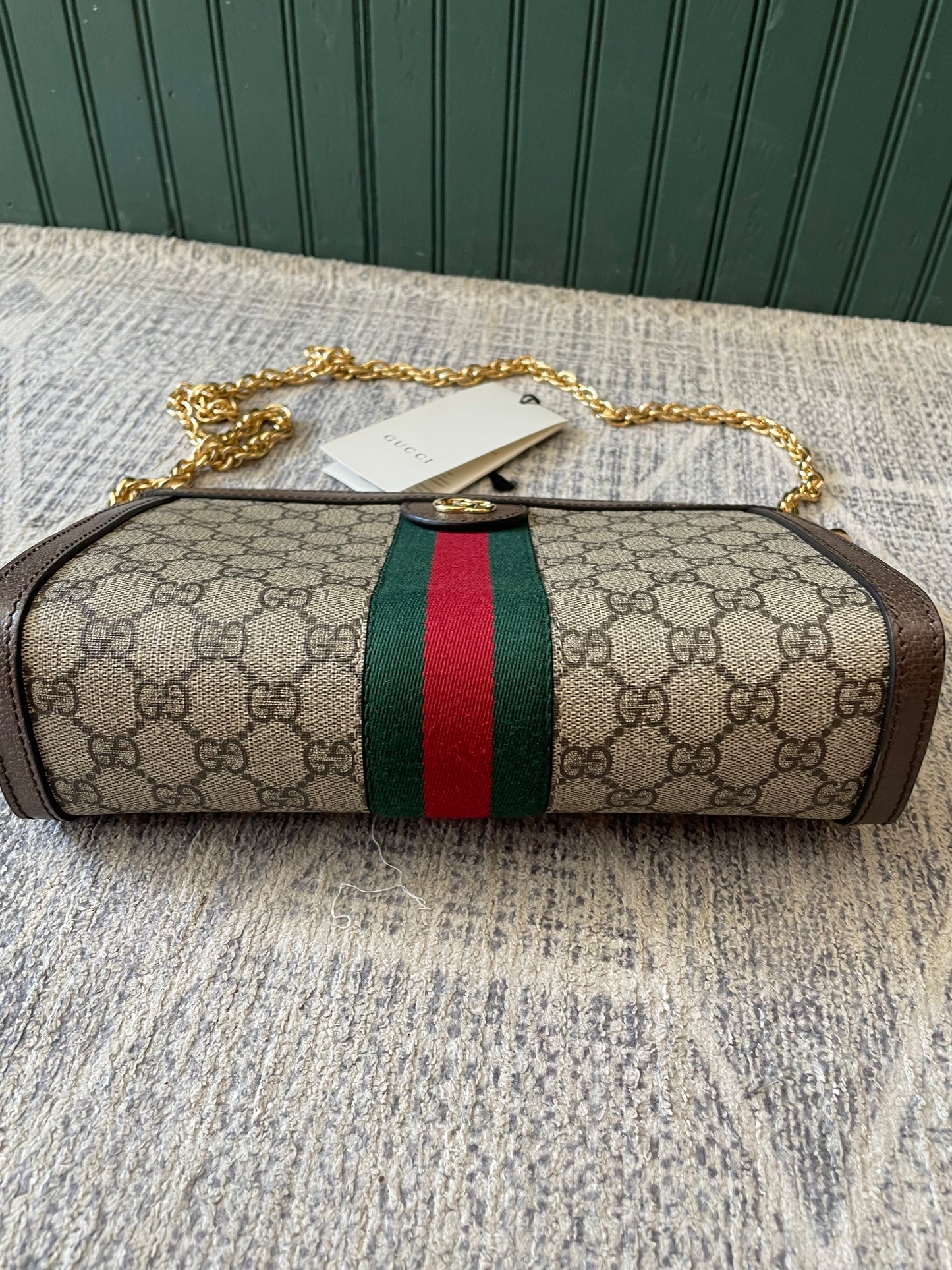 Signature Monogram Gucci  Handbag Ophidia Small GG Supreme - Excellent Condition