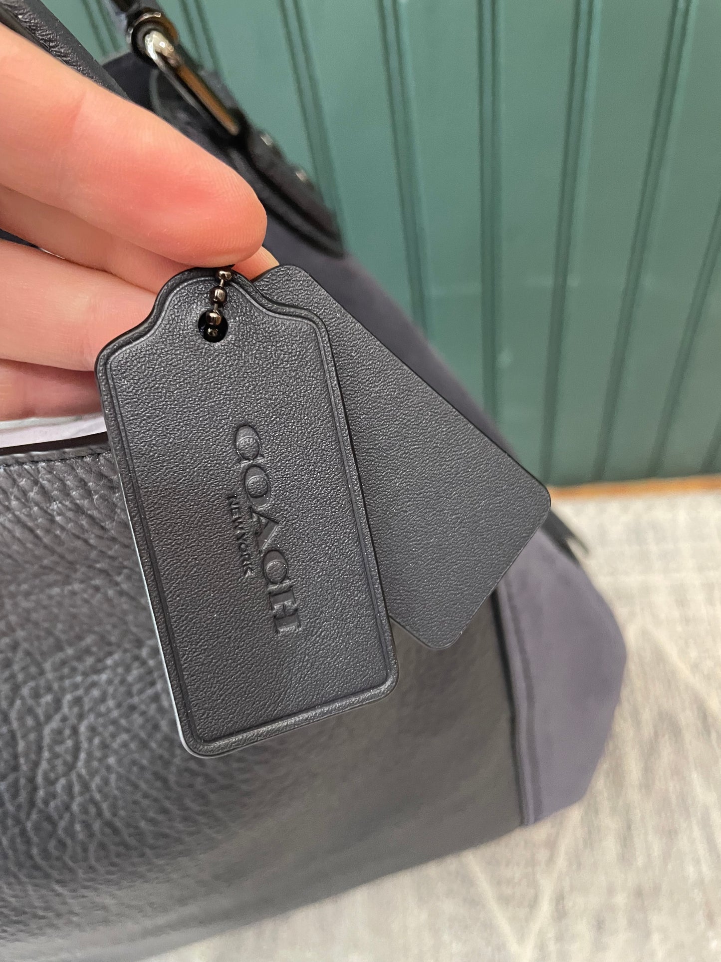 Midnight Coach Handbag NWT Edie Shoulder bag