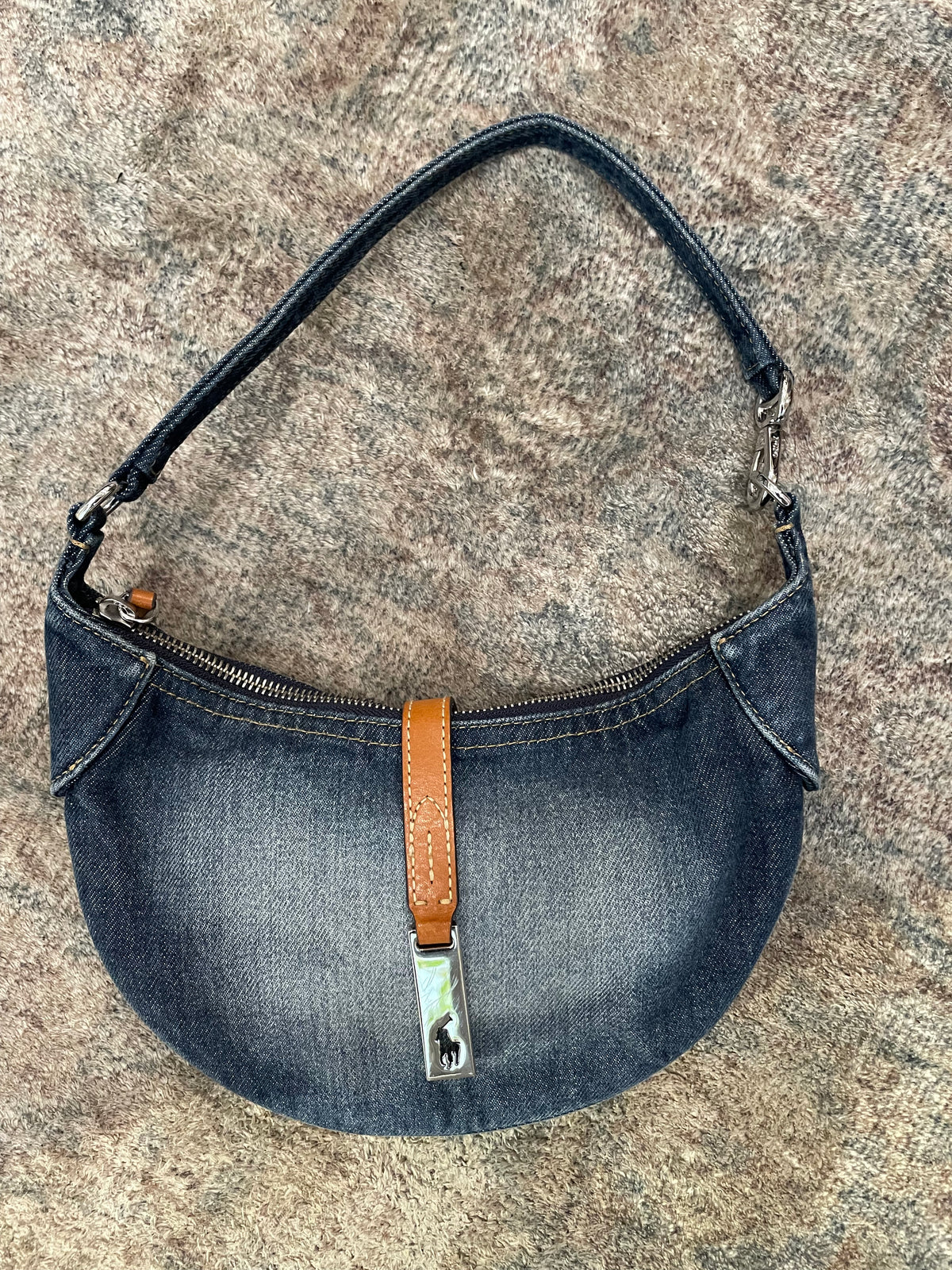 Denim Polo Ralp Lauren Purse Mini Shoulder