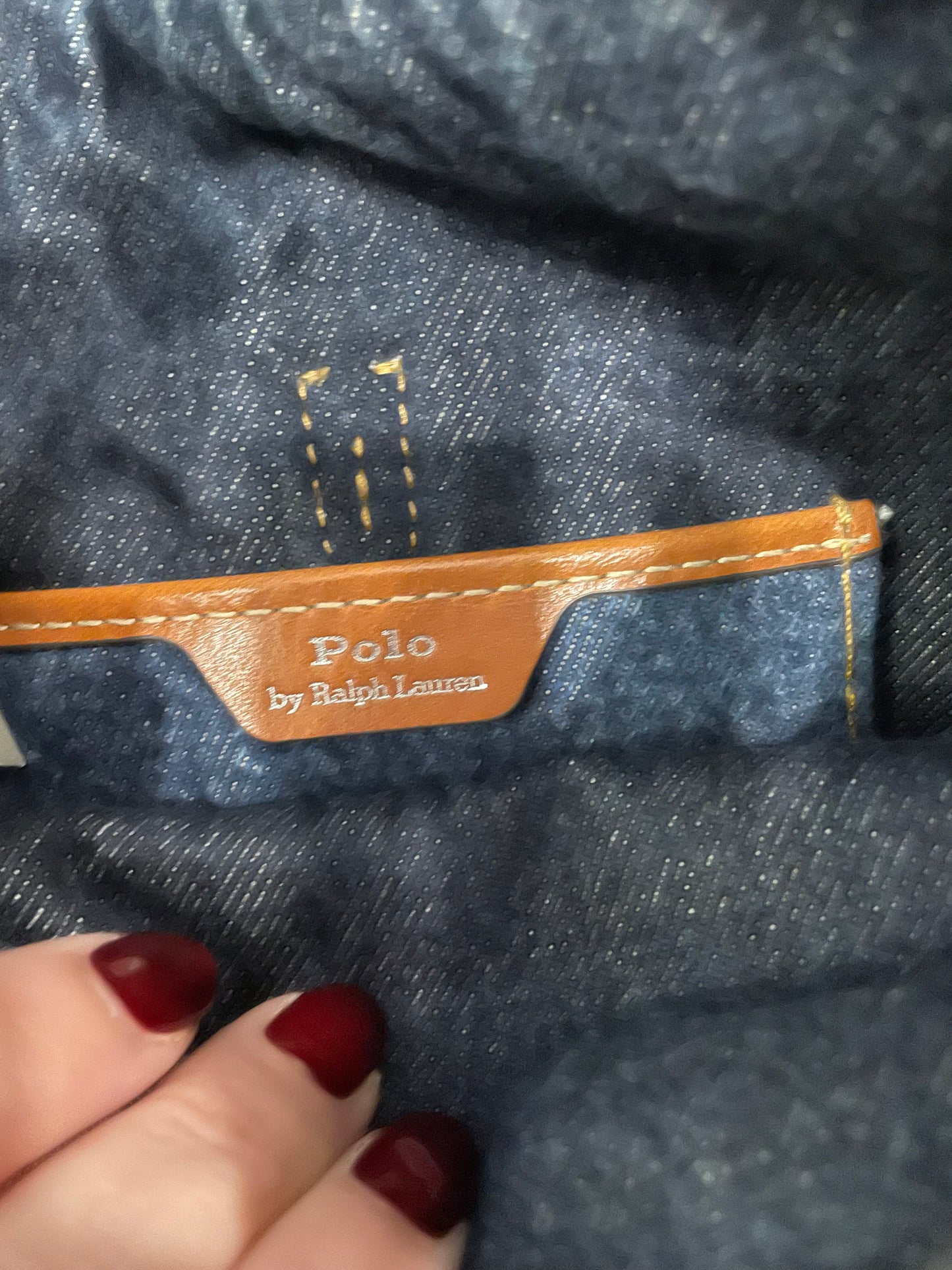 Denim Polo Ralp Lauren Purse Mini Shoulder