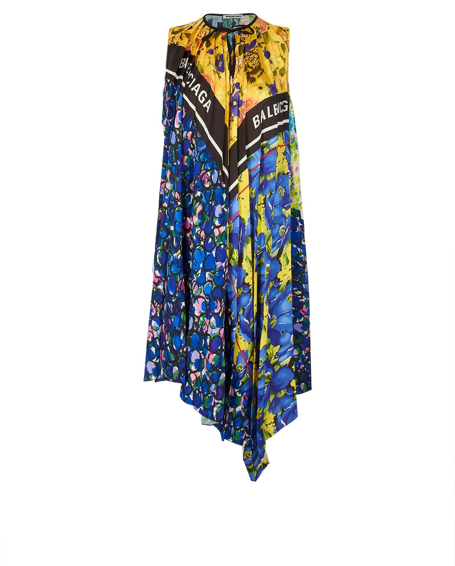 Multi Balenciaga Dress NWT Resort 2019 Foulard Collection, S