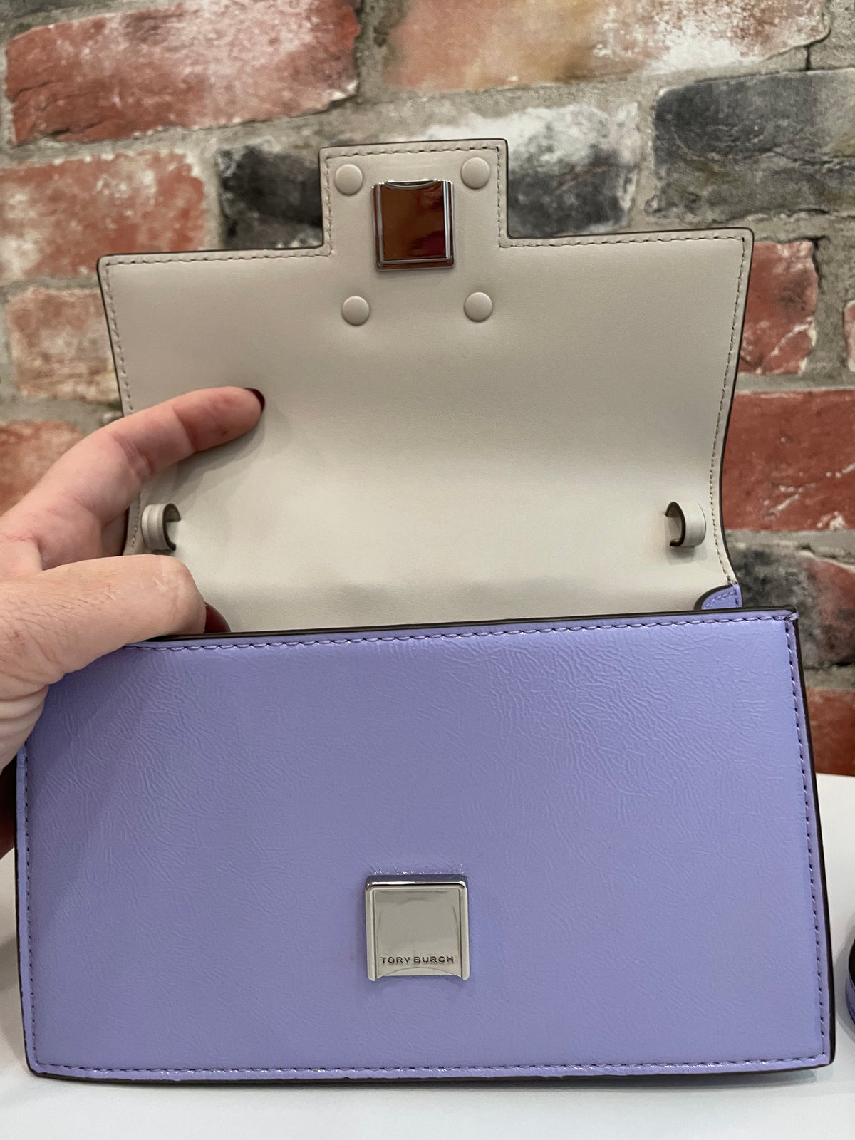 Liliac Tory Burch  Handbag Bon Bon S Top-Handle