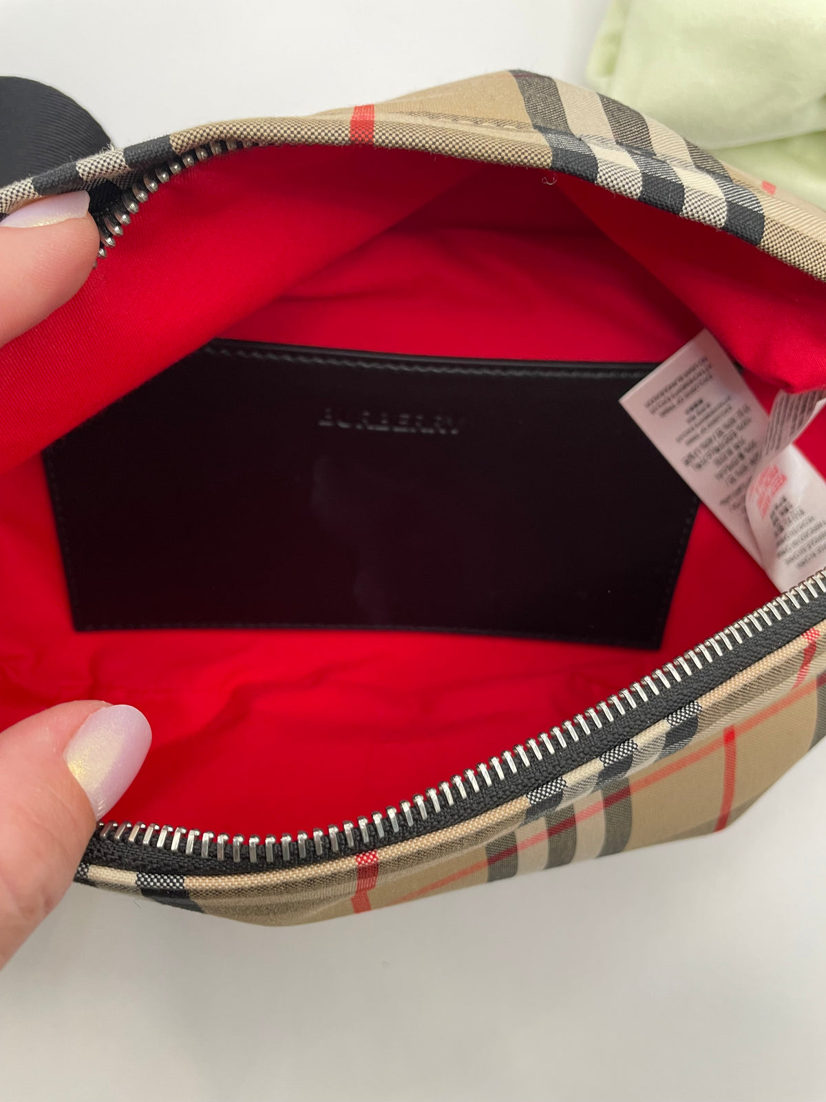 Nova Check Burberry Belt Bag "Sonny"