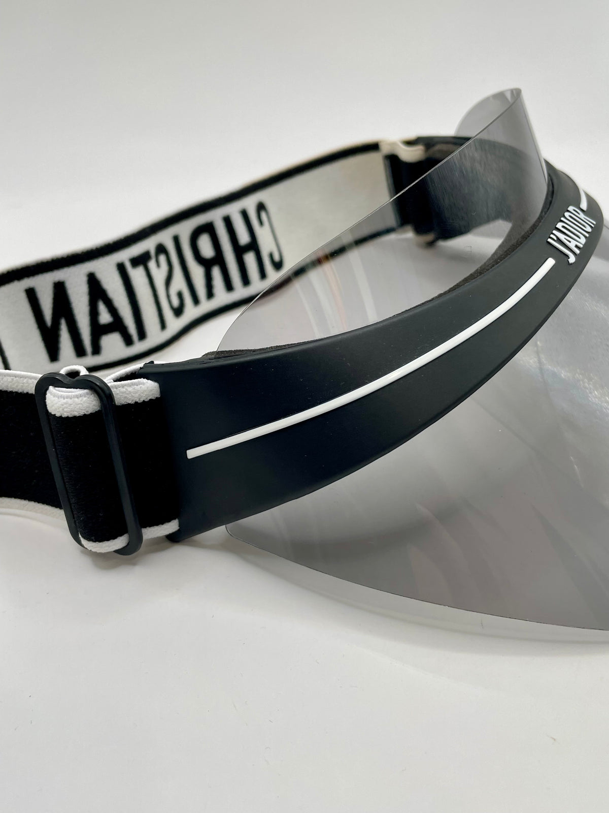 Black/White  Dior  Visor  J'Ador