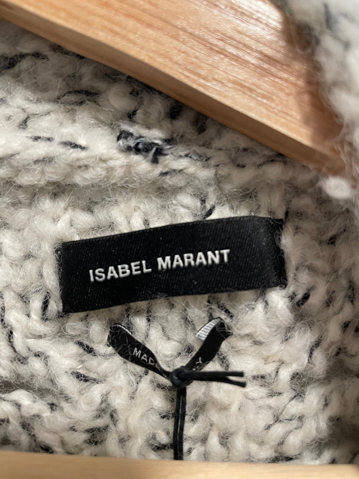 Ash, Marble Isabel Marant Cardigan NWT, "Favian", S