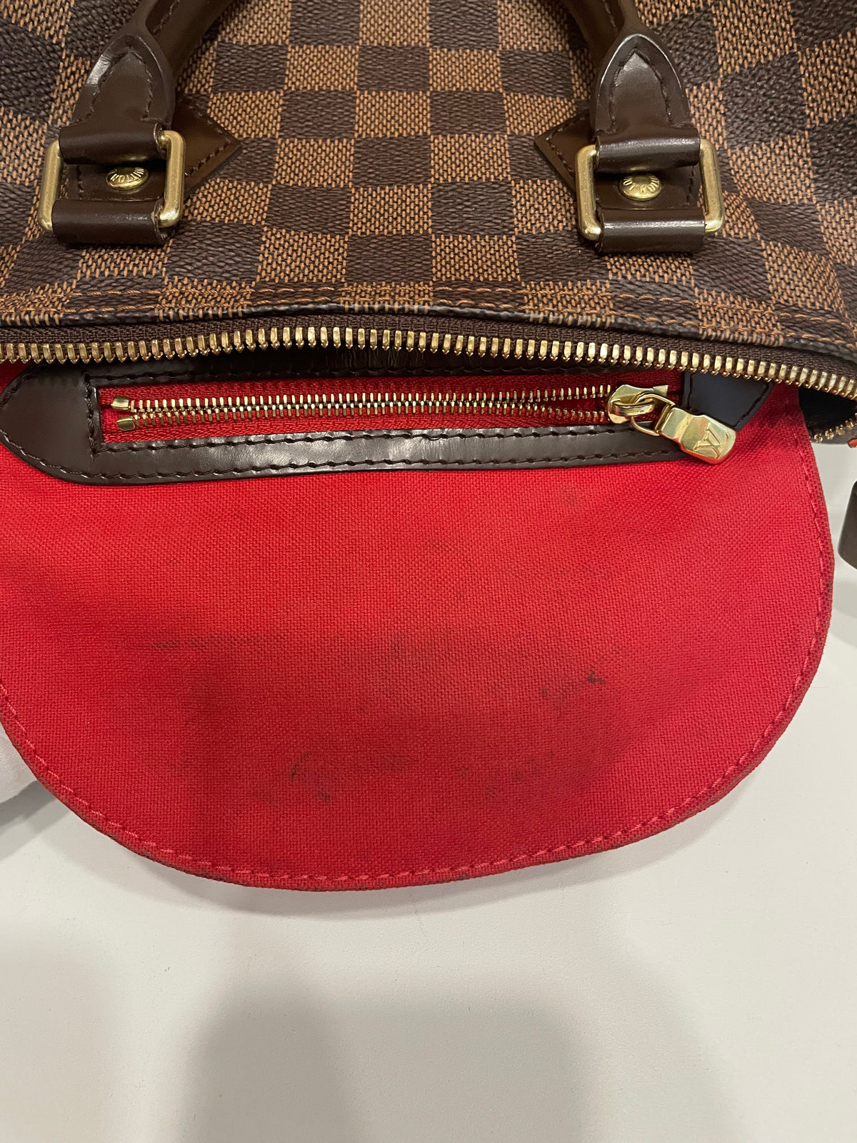 Brown Damier Louis Vuitton  Handbag Speedy Bandouliere 25 C.2016- BOX, Bag, paperwork etc.  VG/EXCELLENT CONDITION  

, 25