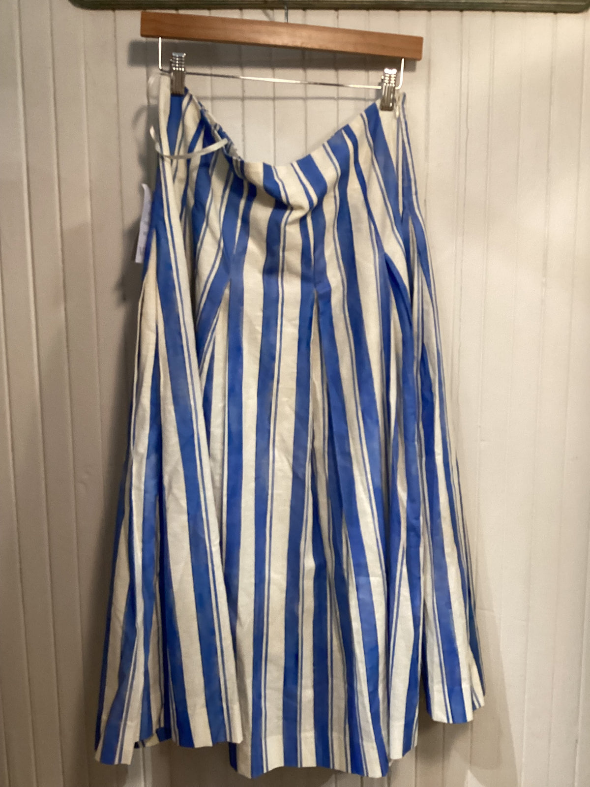 Blue Stripe Mestiza  Skirt NWT , 14