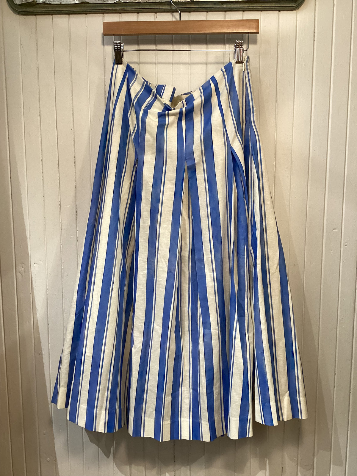 Blue Stripe Mestiza  Skirt NWT , 14