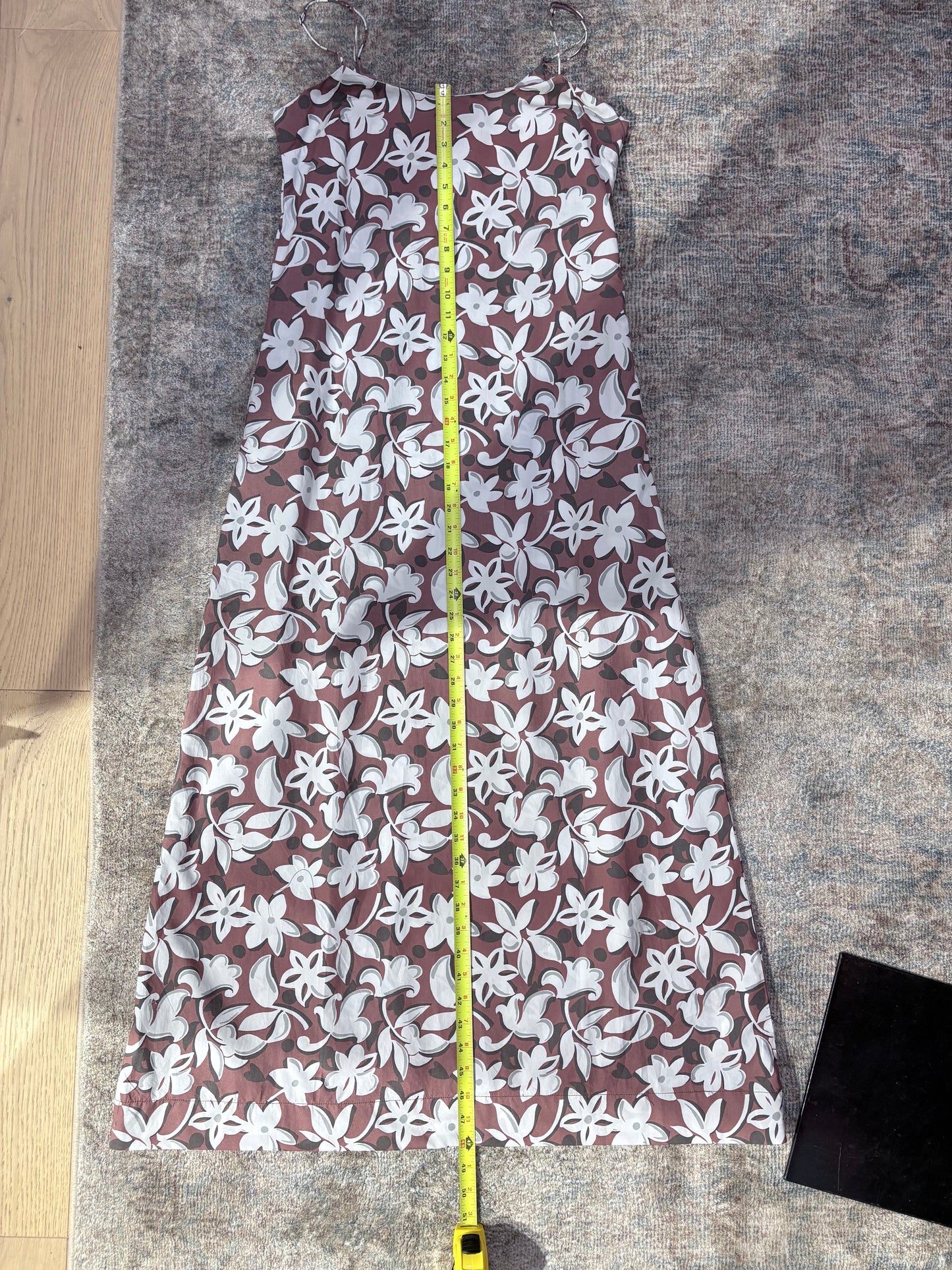 Brown, Ivory Floral  Faithfull the Brand Dress Maxi , S