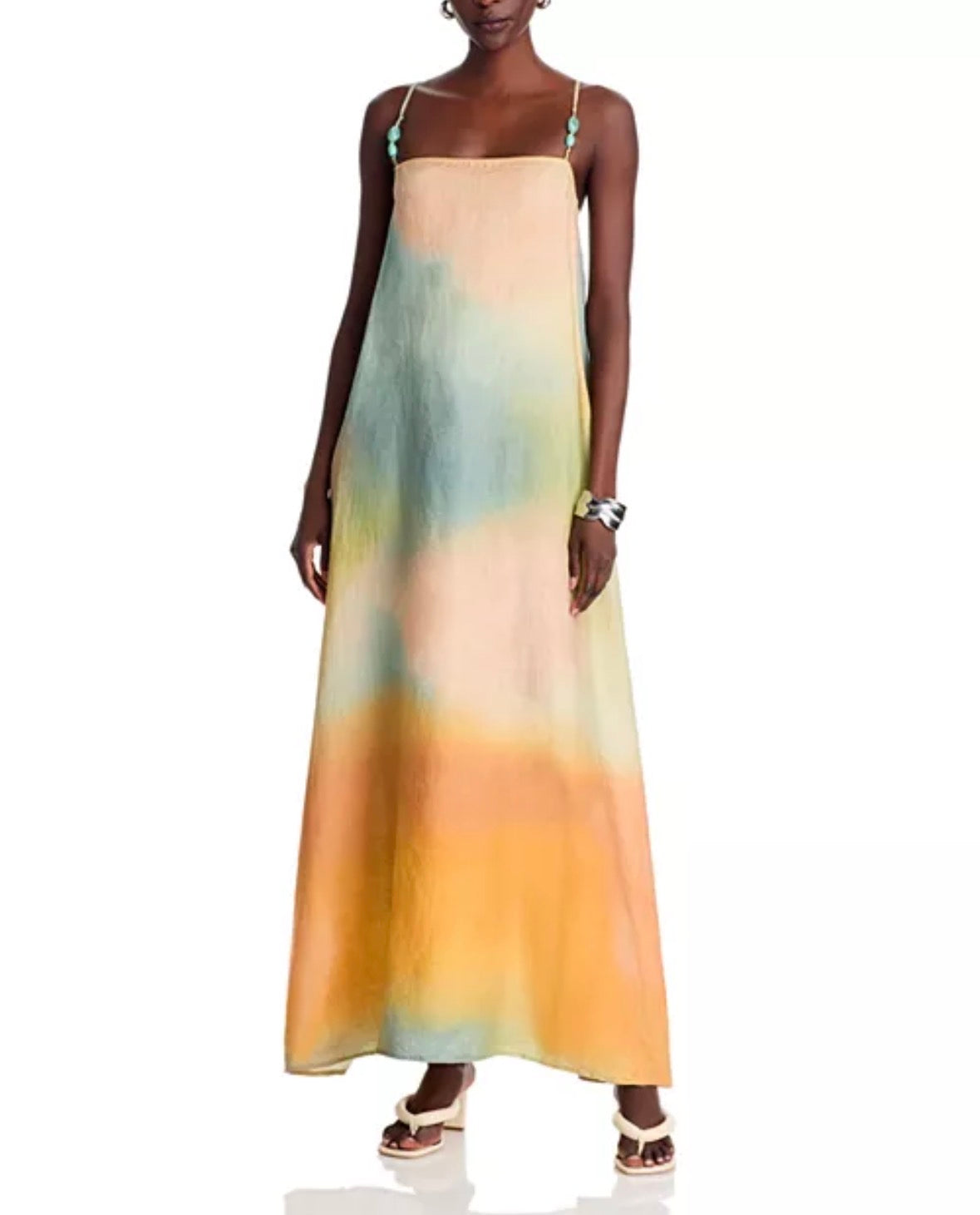 Ombre  STAUD Dress Linen, rt $450\+, s