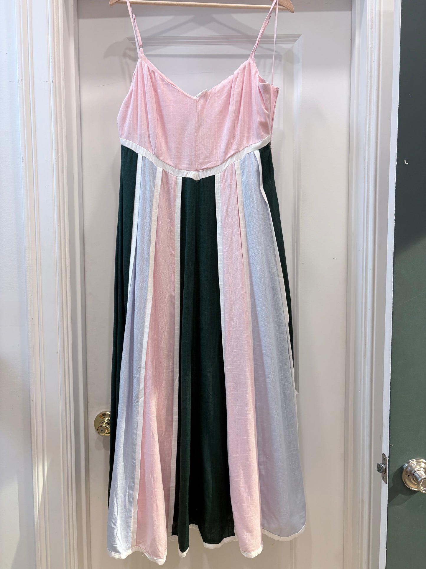 Green/Pink/Blue  Hyacinth House Dress NWT, M