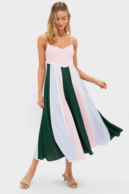 Green/Pink/Blue  Hyacinth House Dress NWT, M