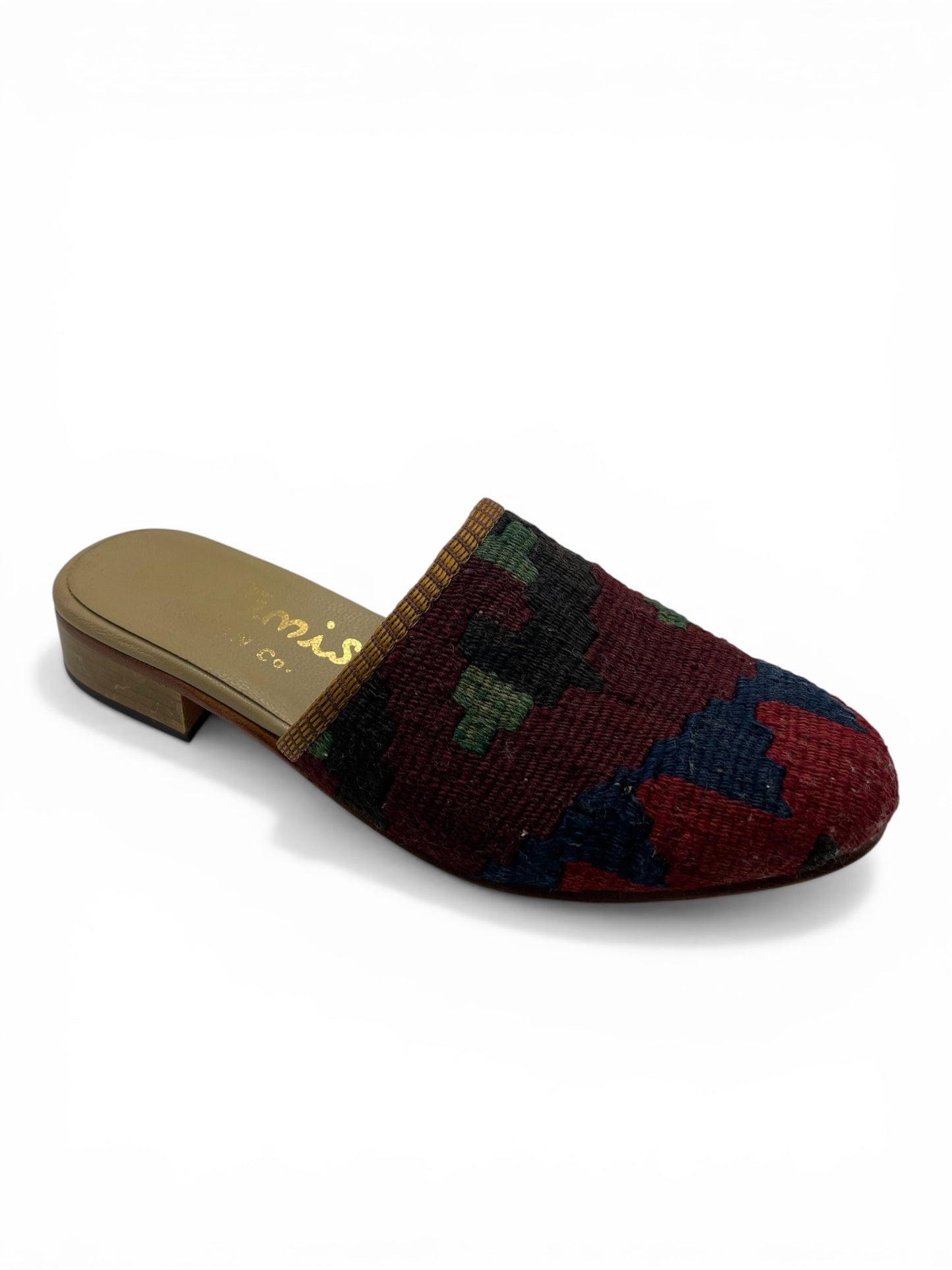 Maroon, Kilim Artemis  Mule , 8