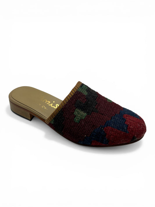 Maroon, Kilim Artemis  Mule , 8