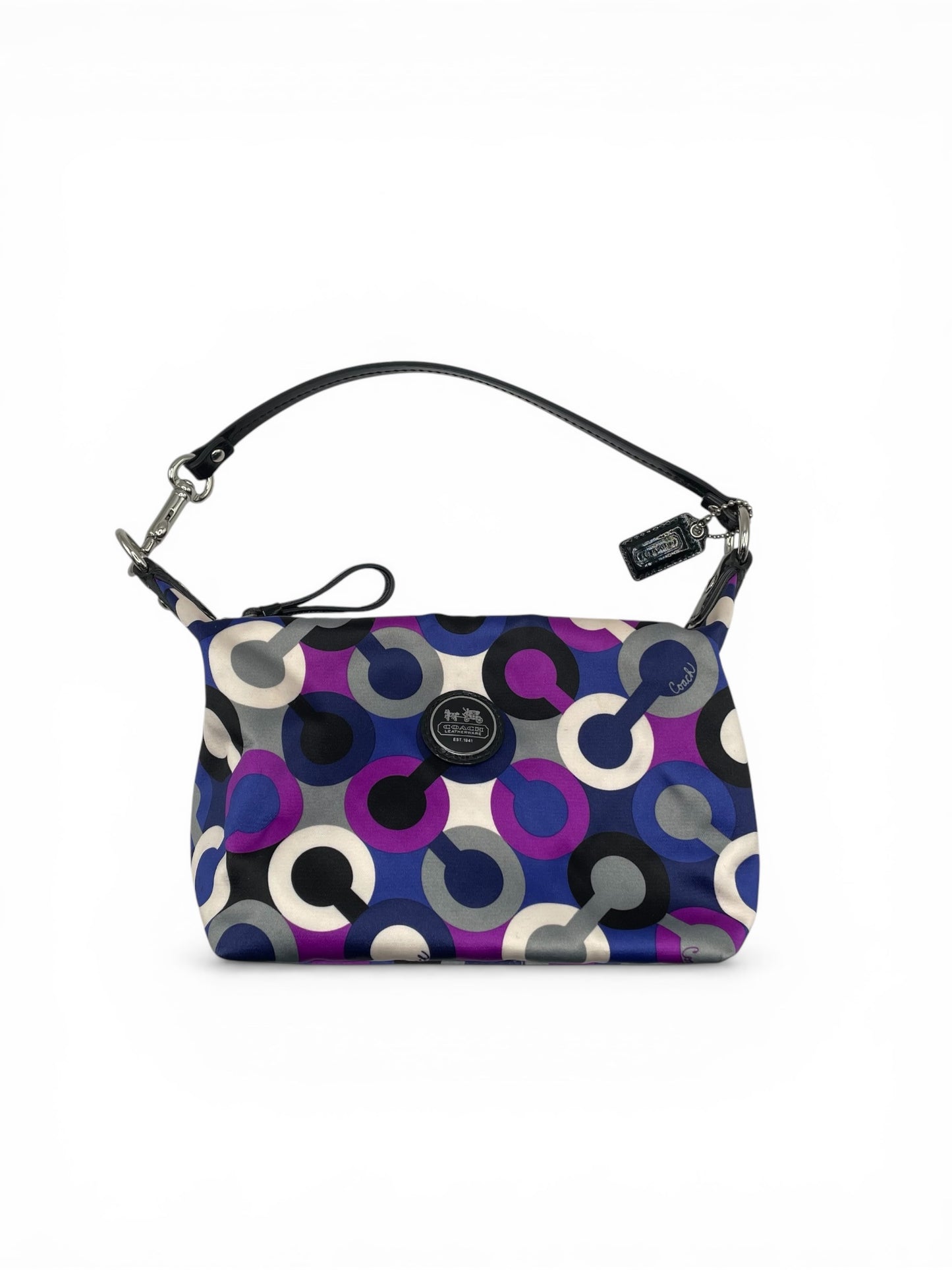 Purple/blue/Grey  coach  Handbag Mini Alex soho