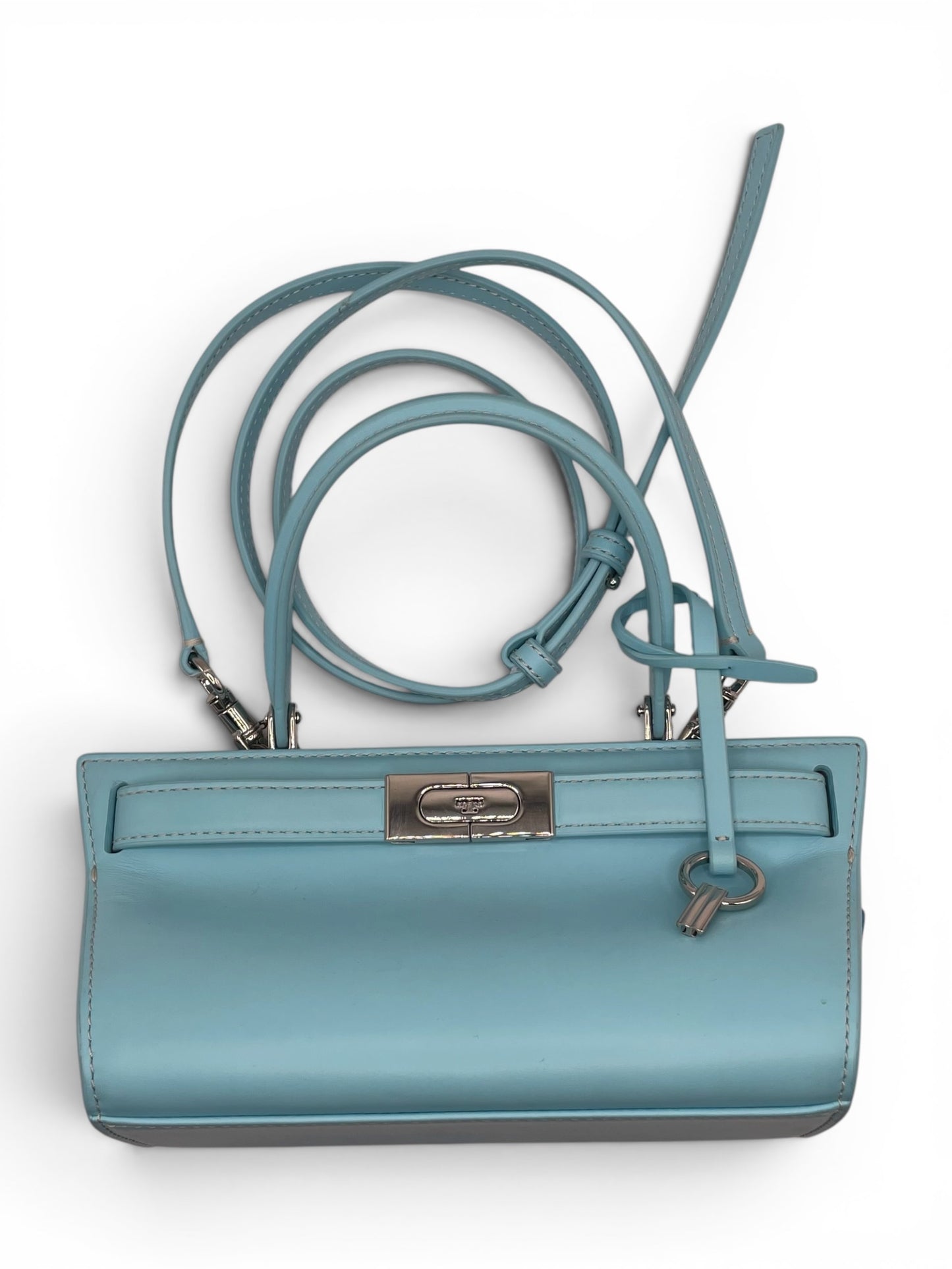 Powder Blue Tory Burch Handbag Petite Radziwill