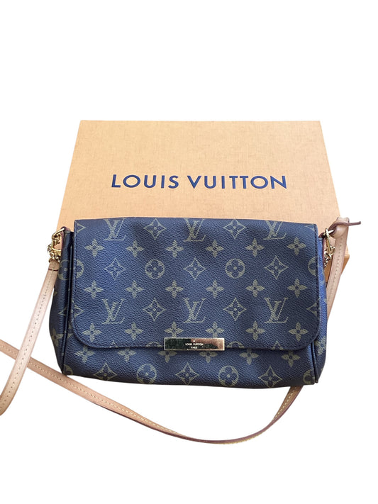 Signature Monogram Louis Vuitton Handbag Favorite MM with BOX 2016