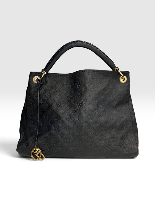 Black  Empreinte Louis Vuitton Handbag Excellent condition Artsy/Artsie MM 2022, BAG AND BOX